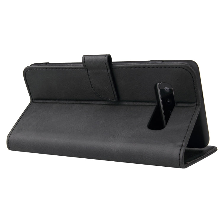 For Samsung Galaxy S10+ Calf Texture Buckle Horizontal Flip Leather Case with Holder & Card Slots & Wallet