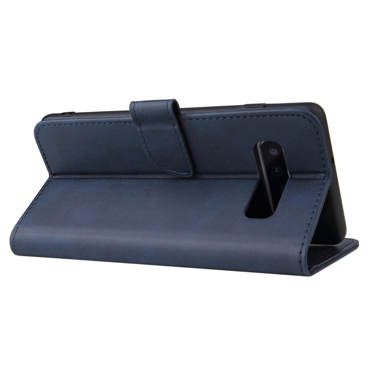 For Samsung Galaxy S10+ Calf Texture Buckle Horizontal Flip Leather Case with Holder & Card Slots & Wallet