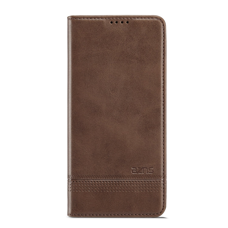 For Huawei Maimang 10 SE AZNS Magnetic Calf Texture Horizontal Flip Leather Case with Card Slots & Holder & Wallet