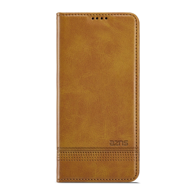 For Huawei Maimang 10 SE AZNS Magnetic Calf Texture Horizontal Flip Leather Case with Card Slots & Holder & Wallet