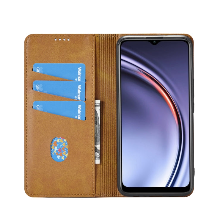 For Huawei Maimang 10 SE AZNS Magnetic Calf Texture Horizontal Flip Leather Case with Card Slots & Holder & Wallet