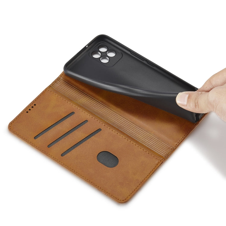 For Huawei Maimang 10 SE AZNS Magnetic Calf Texture Horizontal Flip Leather Case with Card Slots & Holder & Wallet