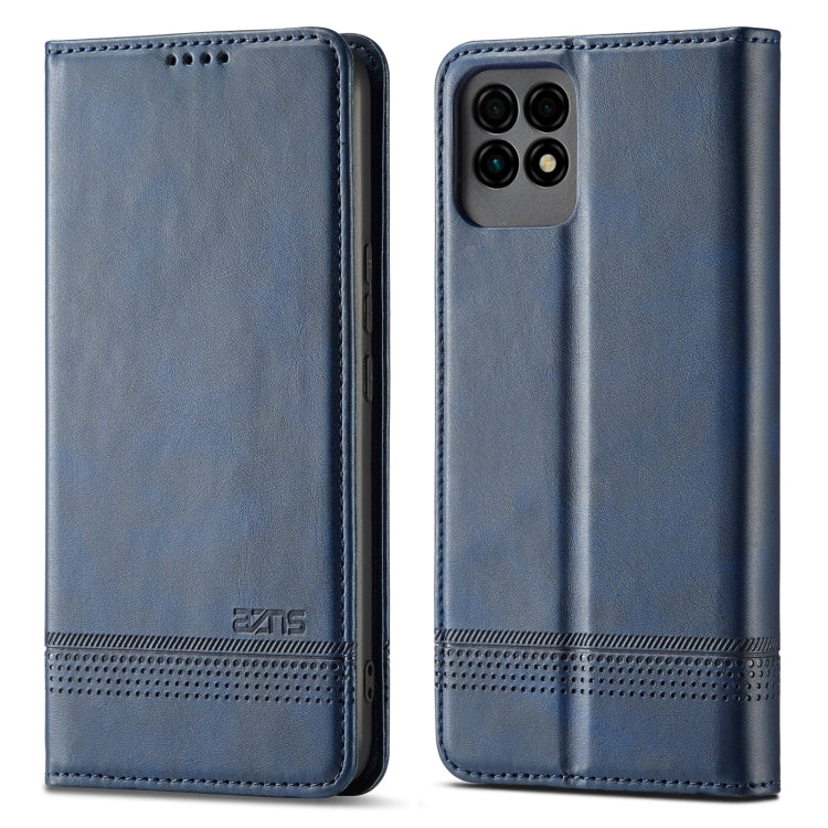 For Huawei Maimang 10 SE AZNS Magnetic Calf Texture Horizontal Flip Leather Case with Card Slots & Holder & Wallet