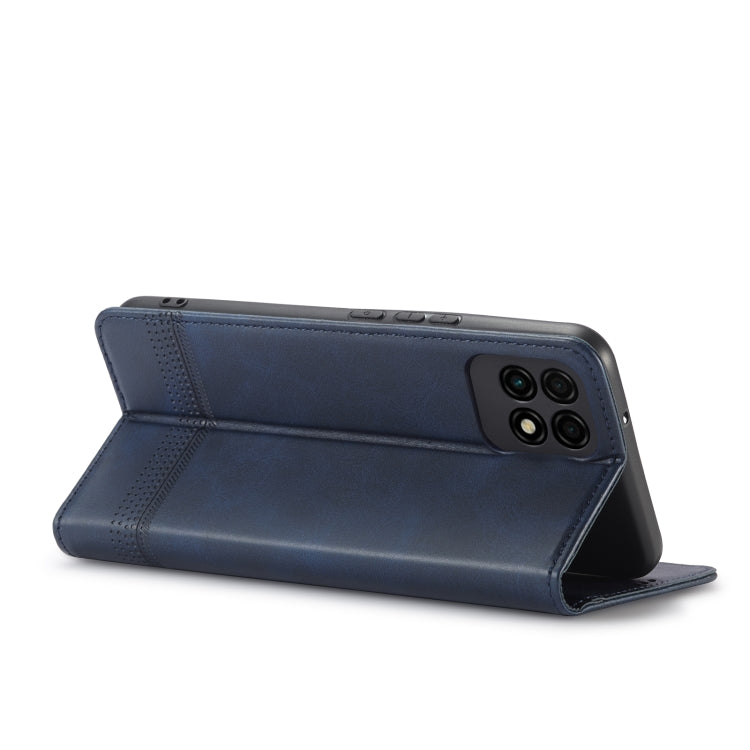 For Huawei Maimang 10 SE AZNS Magnetic Calf Texture Horizontal Flip Leather Case with Card Slots & Holder & Wallet