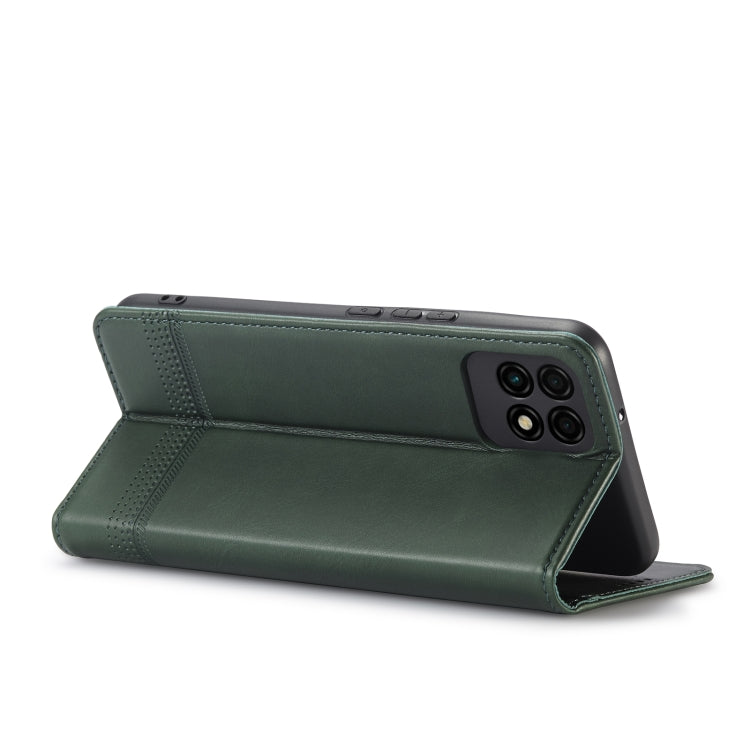 For Huawei Maimang 10 SE AZNS Magnetic Calf Texture Horizontal Flip Leather Case with Card Slots & Holder & Wallet