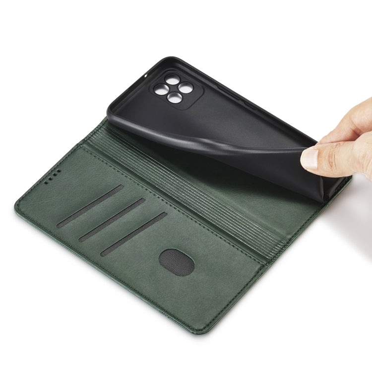 For Huawei Maimang 10 SE AZNS Magnetic Calf Texture Horizontal Flip Leather Case with Card Slots & Holder & Wallet