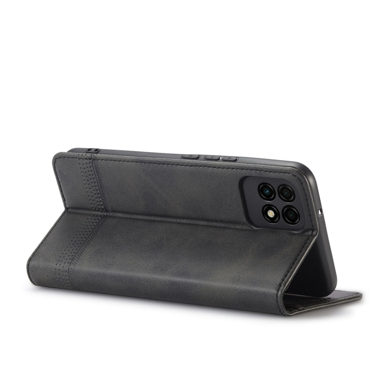 For Huawei Maimang 10 SE AZNS Magnetic Calf Texture Horizontal Flip Leather Case with Card Slots & Holder & Wallet