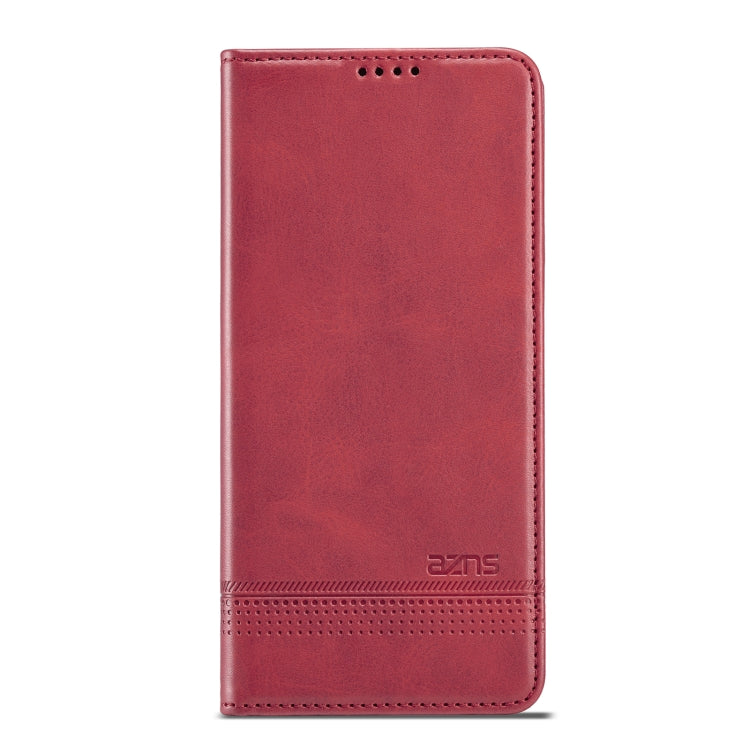 For Huawei Maimang 10 SE AZNS Magnetic Calf Texture Horizontal Flip Leather Case with Card Slots & Holder & Wallet