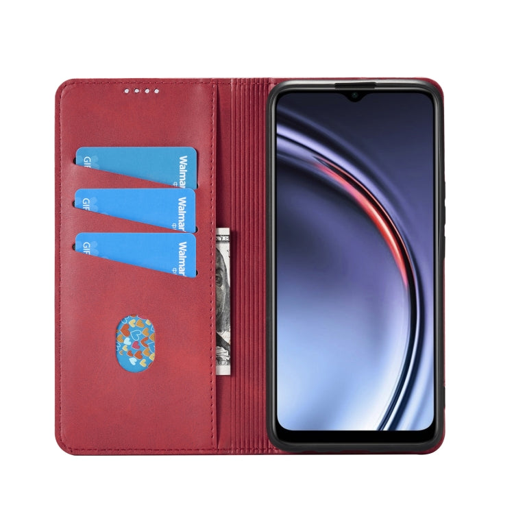 For Huawei Maimang 10 SE AZNS Magnetic Calf Texture Horizontal Flip Leather Case with Card Slots & Holder & Wallet