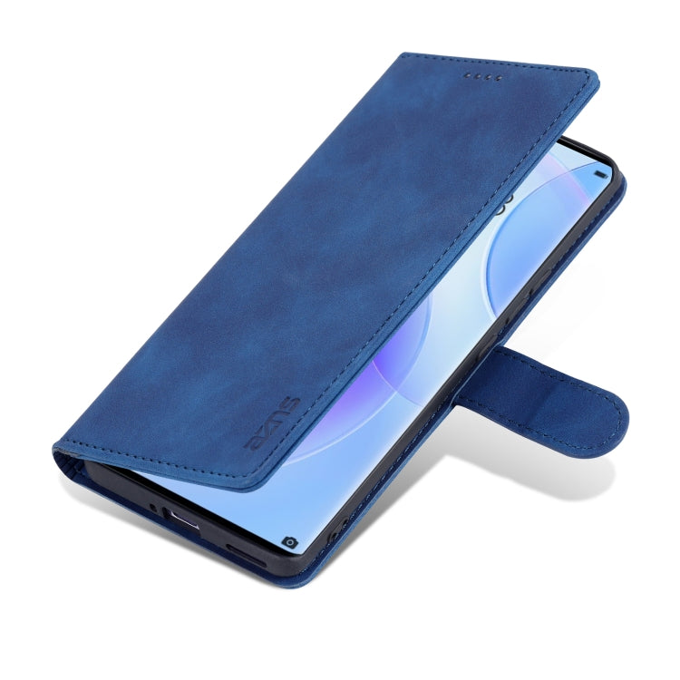 For Huawei nova 8 Pro AZNS Skin Feel Calf Texture Horizontal Flip Leather Case with Card Slots & Holder & Wallet