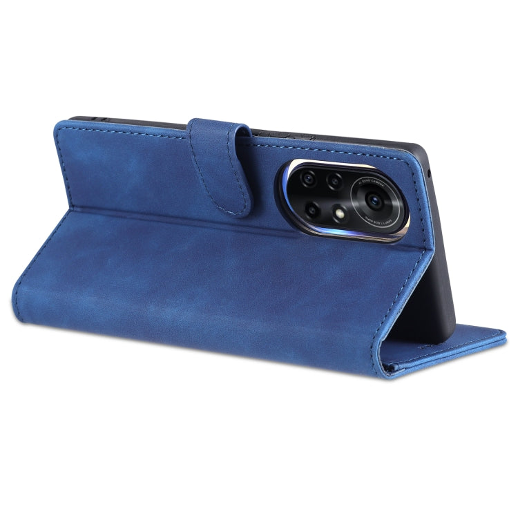 For Huawei nova 8 Pro AZNS Skin Feel Calf Texture Horizontal Flip Leather Case with Card Slots & Holder & Wallet