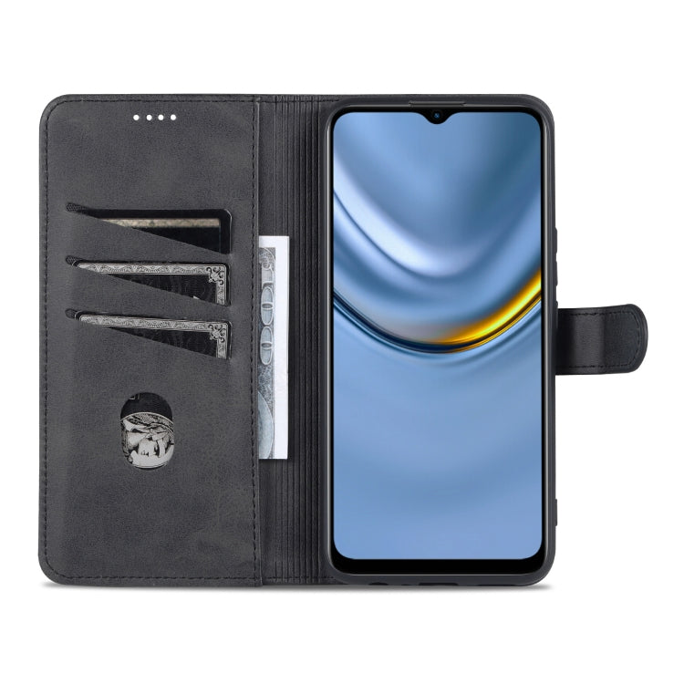 For Honor Play 20 AZNS Skin Feel Calf Texture Horizontal Flip Leather Case with Card Slots & Holder & Wallet