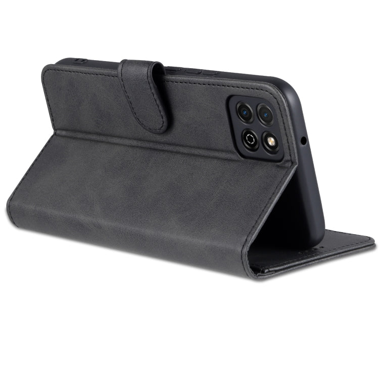 For Honor Play 20 AZNS Skin Feel Calf Texture Horizontal Flip Leather Case with Card Slots & Holder & Wallet