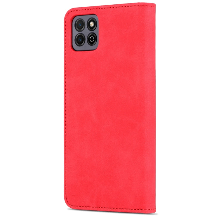For Honor Play 20 AZNS Skin Feel Calf Texture Horizontal Flip Leather Case with Card Slots & Holder & Wallet