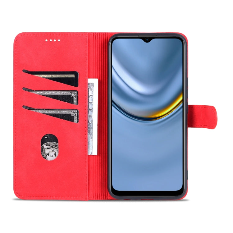 For Honor Play 20 AZNS Skin Feel Calf Texture Horizontal Flip Leather Case with Card Slots & Holder & Wallet