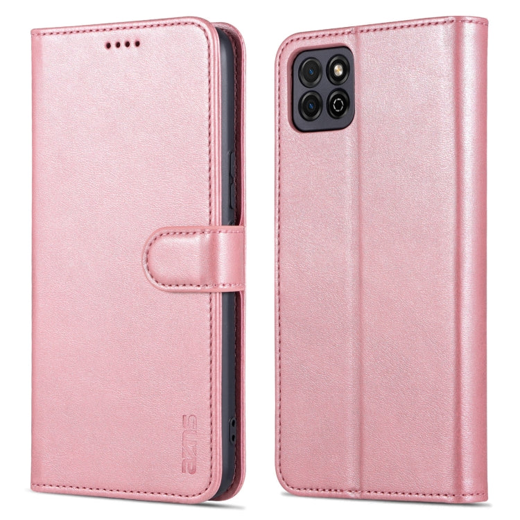 For Honor Play 20 AZNS Skin Feel Calf Texture Horizontal Flip Leather Case with Card Slots & Holder & Wallet