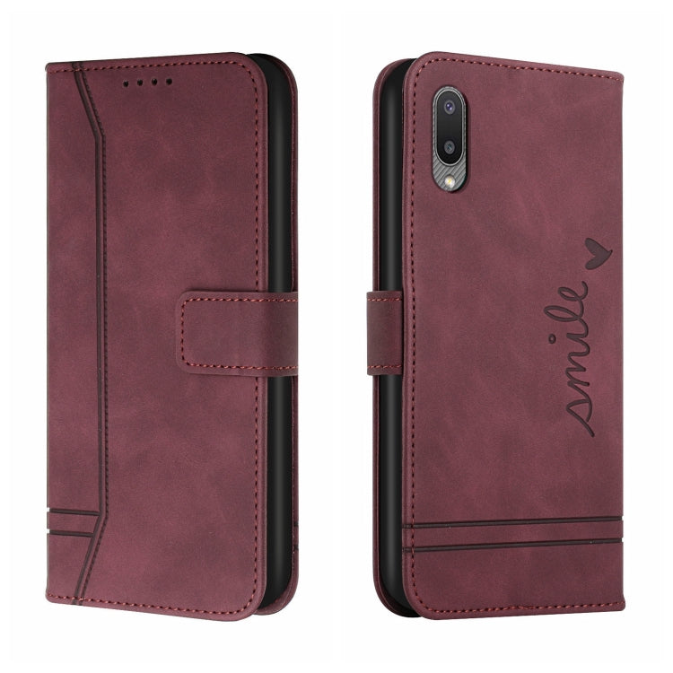 For Samsung Galaxy A02 Retro Skin Feel Horizontal Flip Soft TPU + PU Leather Case with Holder & Card Slots & Photo Frame