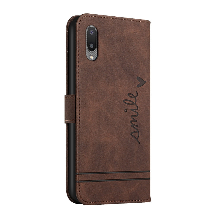 For Samsung Galaxy A02 Retro Skin Feel Horizontal Flip Soft TPU + PU Leather Case with Holder & Card Slots & Photo Frame
