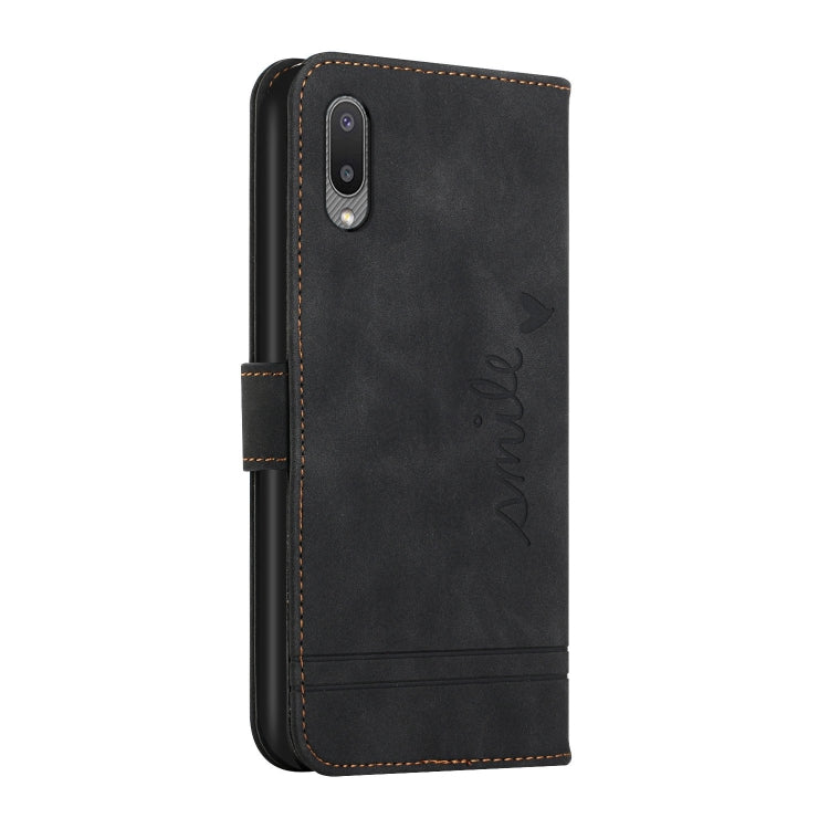 For Samsung Galaxy A02 Retro Skin Feel Horizontal Flip Soft TPU + PU Leather Case with Holder & Card Slots & Photo Frame