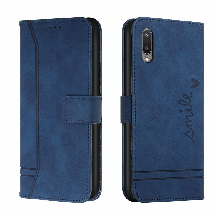 For Samsung Galaxy A02 Retro Skin Feel Horizontal Flip Soft TPU + PU Leather Case with Holder & Card Slots & Photo Frame