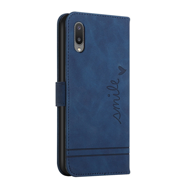 For Samsung Galaxy A02 Retro Skin Feel Horizontal Flip Soft TPU + PU Leather Case with Holder & Card Slots & Photo Frame