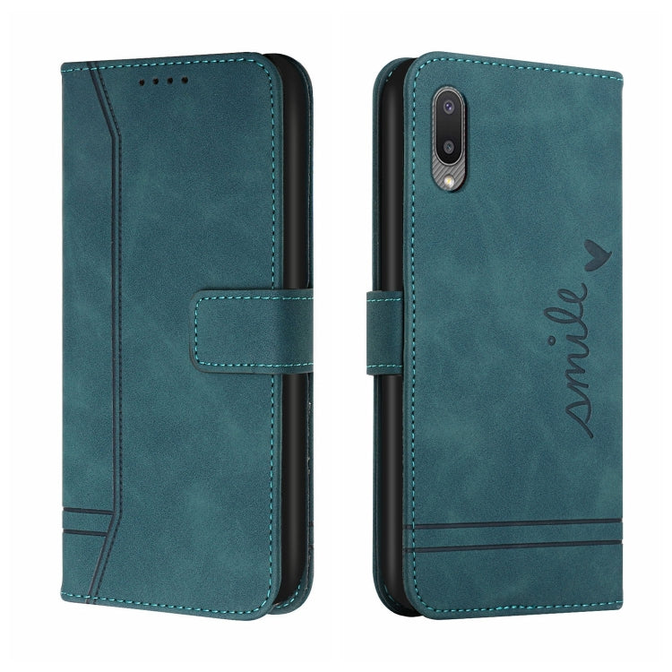For Samsung Galaxy A02 Retro Skin Feel Horizontal Flip Soft TPU + PU Leather Case with Holder & Card Slots & Photo Frame