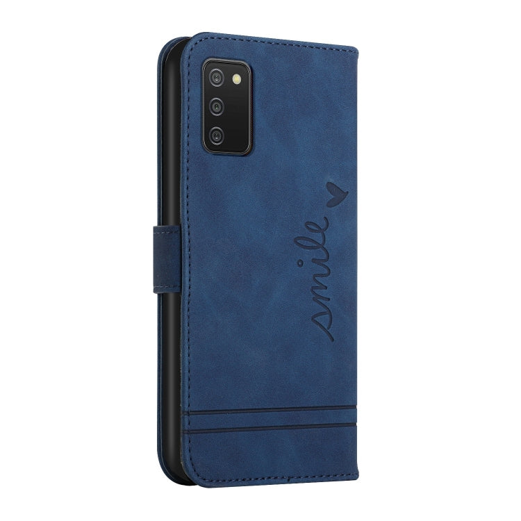 For Samsung Galaxy A02s US Version Retro Skin Feel Horizontal Flip Soft TPU + PU Leather Case with Holder & Card Slots & Photo Frame