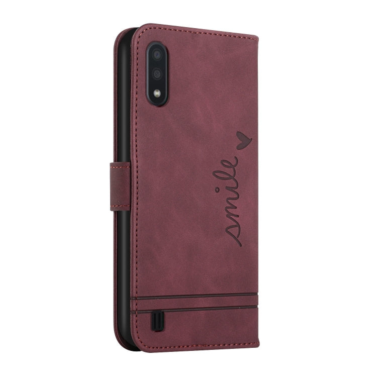 For Samsung Galaxy A10 Retro Skin Feel Horizontal Flip Soft TPU + PU Leather Case with Holder & Card Slots & Photo Frame
