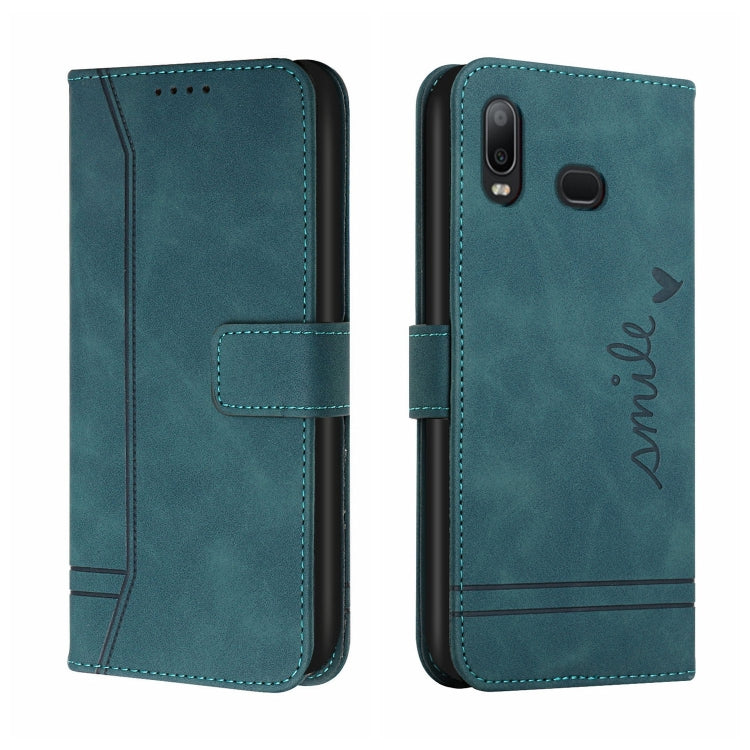 For Samsung Galaxy A10s Retro Skin Feel Horizontal Flip Soft TPU + PU Leather Case with Holder & Card Slots & Photo Frame
