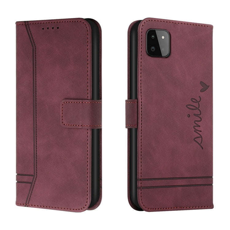 For Samsung Galaxy A22 5G Retro Skin Feel Horizontal Flip Soft TPU + PU Leather Case with Holder & Card Slots & Photo Frame