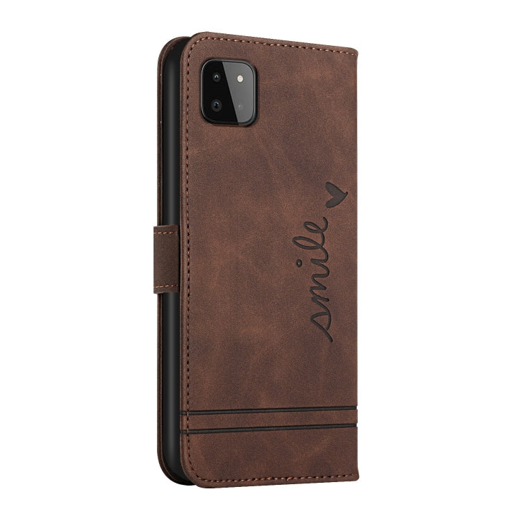 For Samsung Galaxy A22 5G Retro Skin Feel Horizontal Flip Soft TPU + PU Leather Case with Holder & Card Slots & Photo Frame
