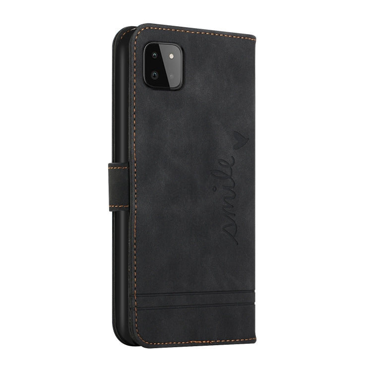 For Samsung Galaxy A22 5G Retro Skin Feel Horizontal Flip Soft TPU + PU Leather Case with Holder & Card Slots & Photo Frame
