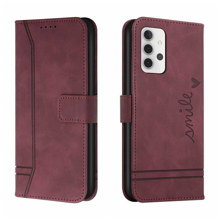 For Samsung Galaxy A32 4G Retro Skin Feel Horizontal Flip Soft TPU + PU Leather Case with Holder & Card Slots & Photo Frame
