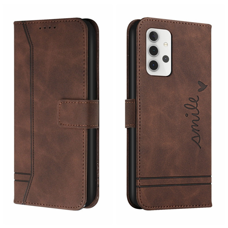 For Samsung Galaxy A32 4G Retro Skin Feel Horizontal Flip Soft TPU + PU Leather Case with Holder & Card Slots & Photo Frame