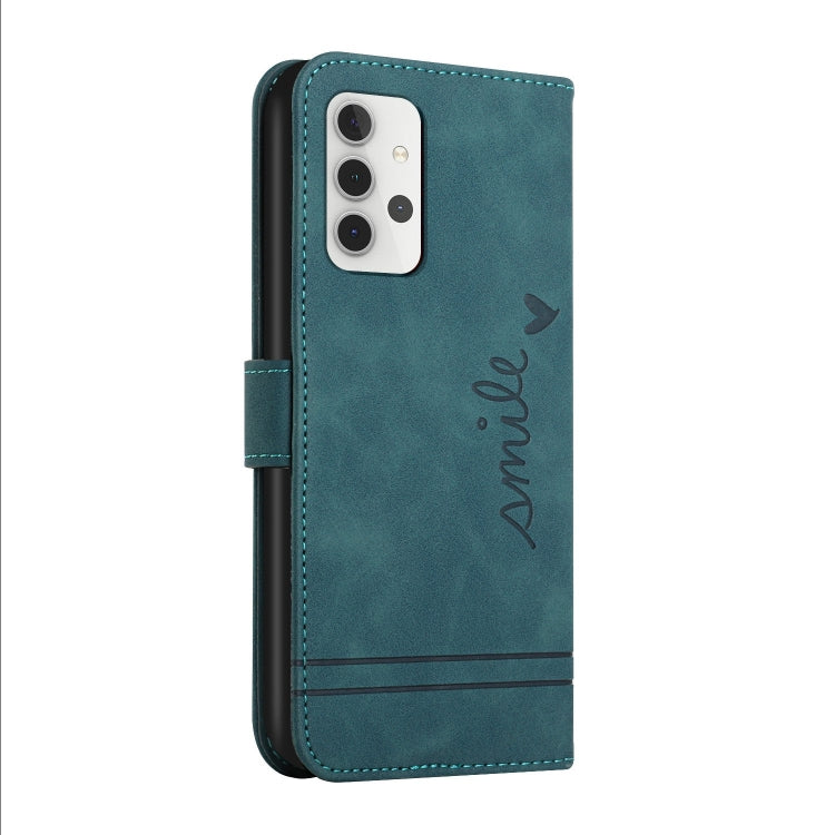 For Samsung Galaxy A32 4G Retro Skin Feel Horizontal Flip Soft TPU + PU Leather Case with Holder & Card Slots & Photo Frame