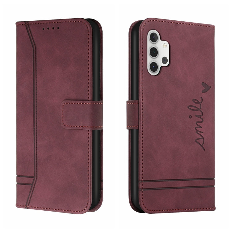For Samsung Galaxy A32 5G Retro Skin Feel Horizontal Flip Soft TPU + PU Leather Case with Holder & Card Slots & Photo Frame