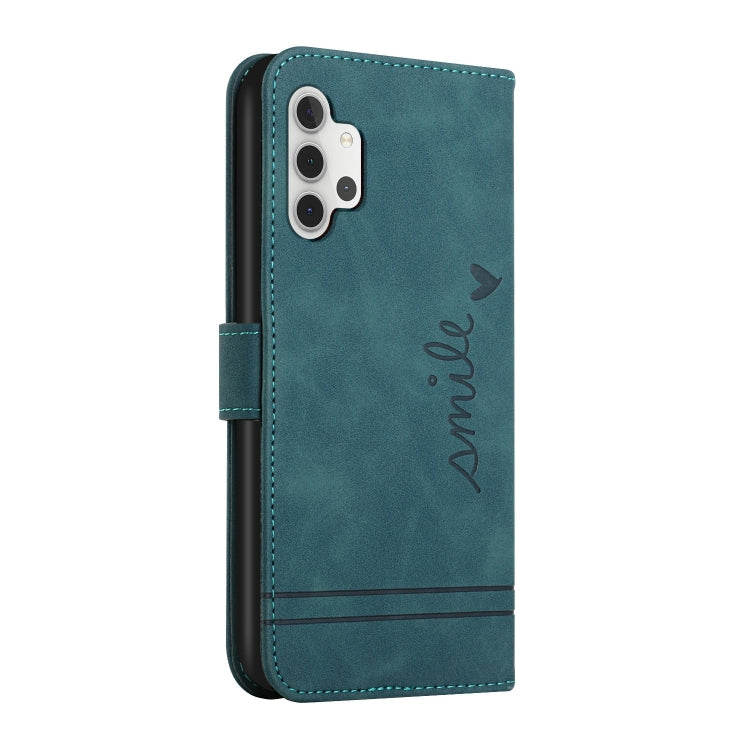 For Samsung Galaxy A32 5G Retro Skin Feel Horizontal Flip Soft TPU + PU Leather Case with Holder & Card Slots & Photo Frame