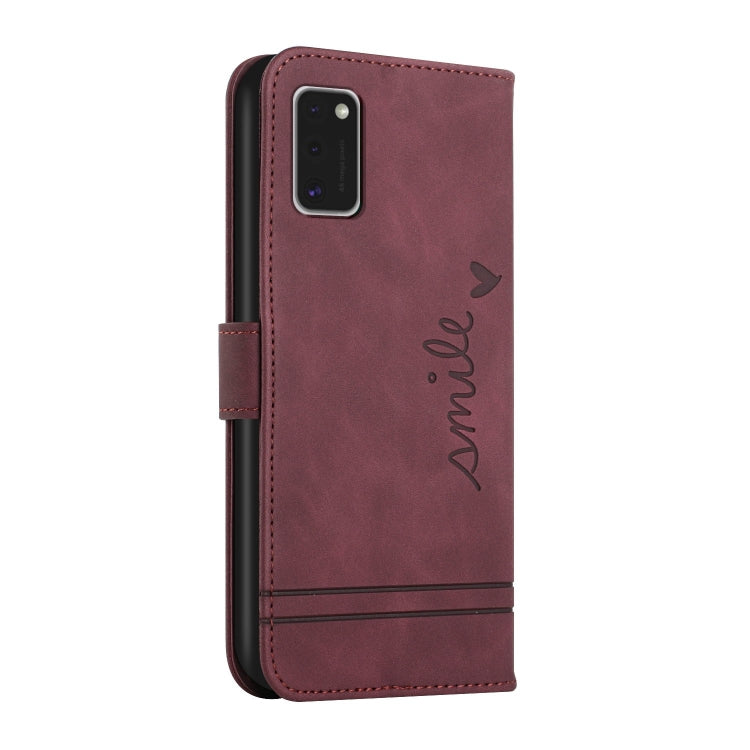 For Samsung Galaxy A41 Retro Skin Feel Horizontal Flip Soft TPU + PU Leather Case with Holder & Card Slots & Photo Frame