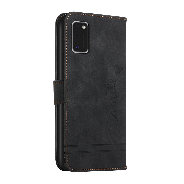 For Samsung Galaxy A41 Retro Skin Feel Horizontal Flip Soft TPU + PU Leather Case with Holder & Card Slots & Photo Frame