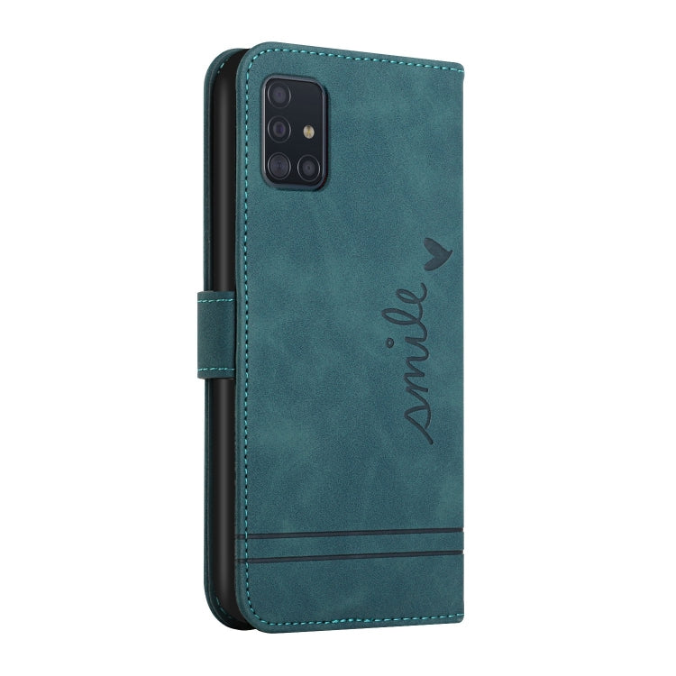 For Samsung Galaxy A51 5G Retro Skin Feel Horizontal Flip Soft TPU + PU Leather Case with Holder & Card Slots & Photo Frame
