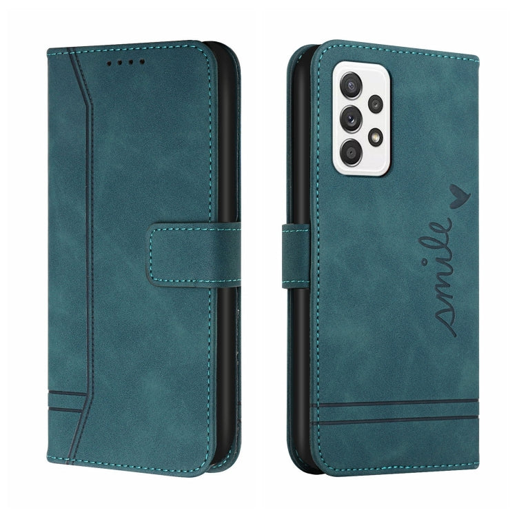 For Samsung Galaxy A52 Retro Skin Feel Horizontal Flip Soft TPU + PU Leather Case with Holder & Card Slots & Photo Frame