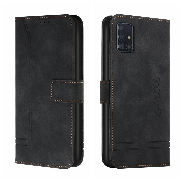 For Samsung Galaxy A71 5G Retro Skin Feel Horizontal Flip Soft TPU + PU Leather Case with Holder & Card Slots & Photo Frame