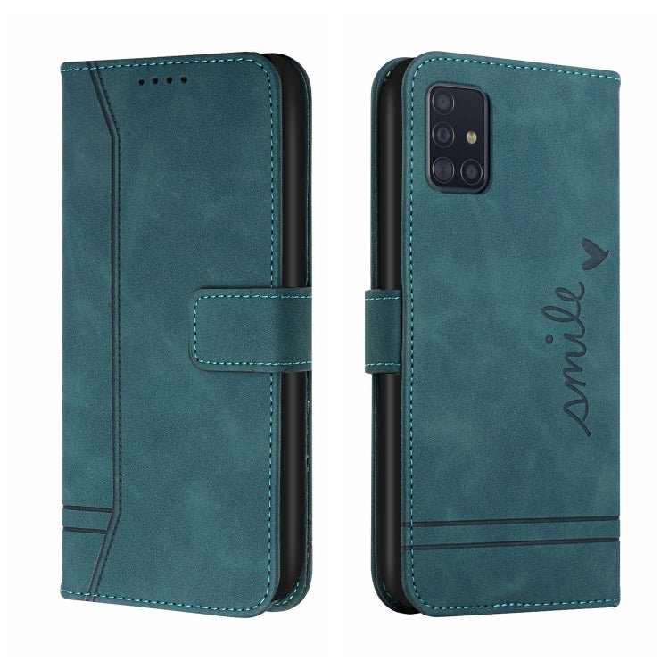 For Samsung Galaxy A71 5G Retro Skin Feel Horizontal Flip Soft TPU + PU Leather Case with Holder & Card Slots & Photo Frame