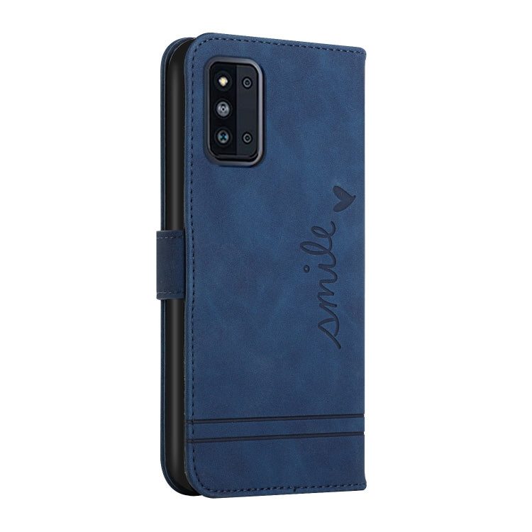For Samsung Galaxy F52 Retro Skin Feel Horizontal Flip Soft TPU + PU Leather Case with Holder & Card Slots & Photo Frame