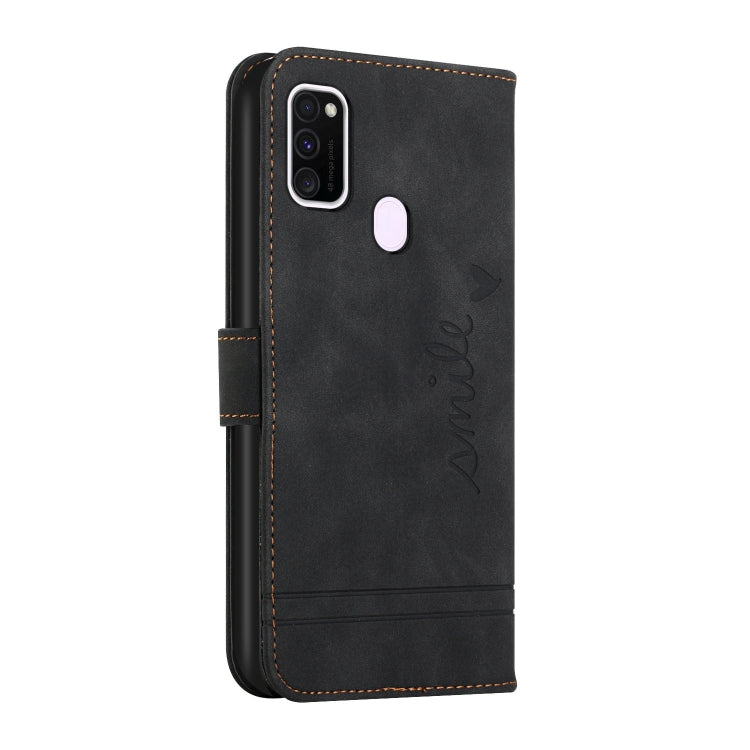 For Samsung Galaxy M30s Retro Skin Feel Horizontal Flip Soft TPU + PU Leather Case with Holder & Card Slots & Photo Frame