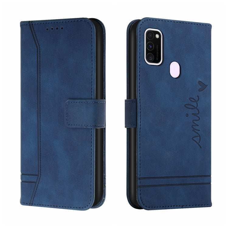 For Samsung Galaxy M30s Retro Skin Feel Horizontal Flip Soft TPU + PU Leather Case with Holder & Card Slots & Photo Frame