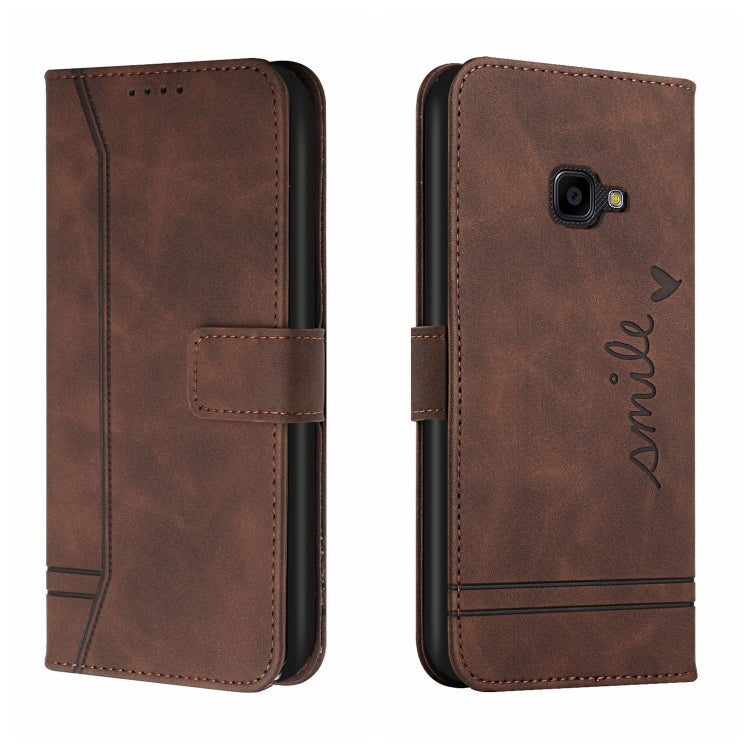 For Samsung Galaxy Xcover 4s Retro Skin Feel Horizontal Flip Soft TPU + PU Leather Case with Holder & Card Slots & Photo Frame