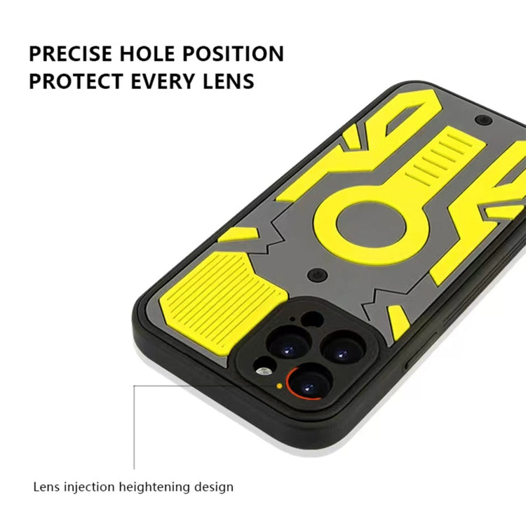 For iPhone 13 Pro Camouflage Bee Series All-inclusive Precise Hole Shockproof Case
