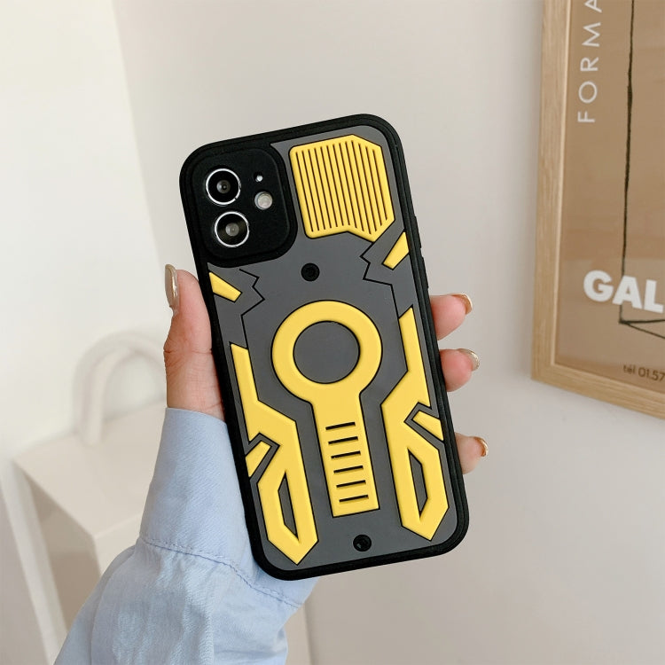 For iPhone 12 Camouflage Bee Series All-inclusive Precise Hole Shockproof Case