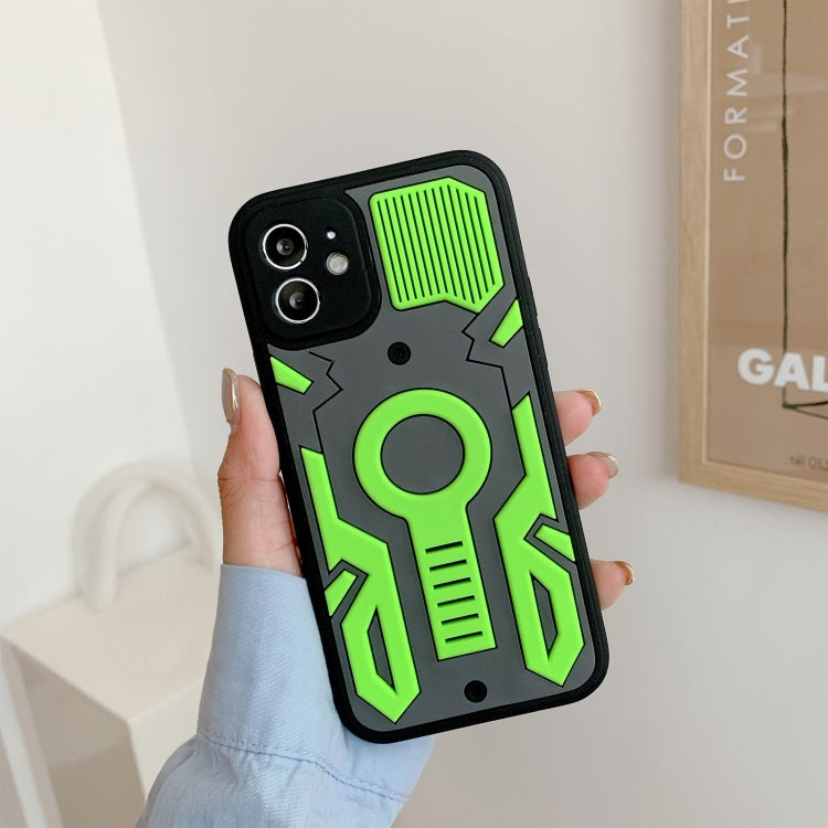 For iPhone 12 Camouflage Bee Series All-inclusive Precise Hole Shockproof Case